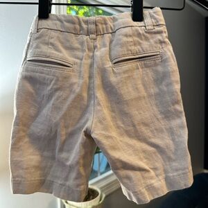 Boys Mayoral Cream Shorts -size 2